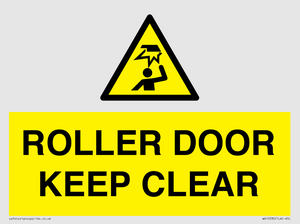 ROLLER DOOR KEEP CLEAR